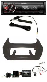 Автомагнитола для Citroen Nemo / Fiat Fiorino / Peugeot Pioneer 1-DIN MP3 DAB USB, поддержка кнопок на руле