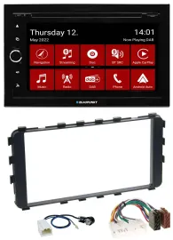 Автомагнитола для Toyota Yaris (2006–2011) Blaupunkt 2DIN, Bluetooth, DAB, USB, DVD, MP3