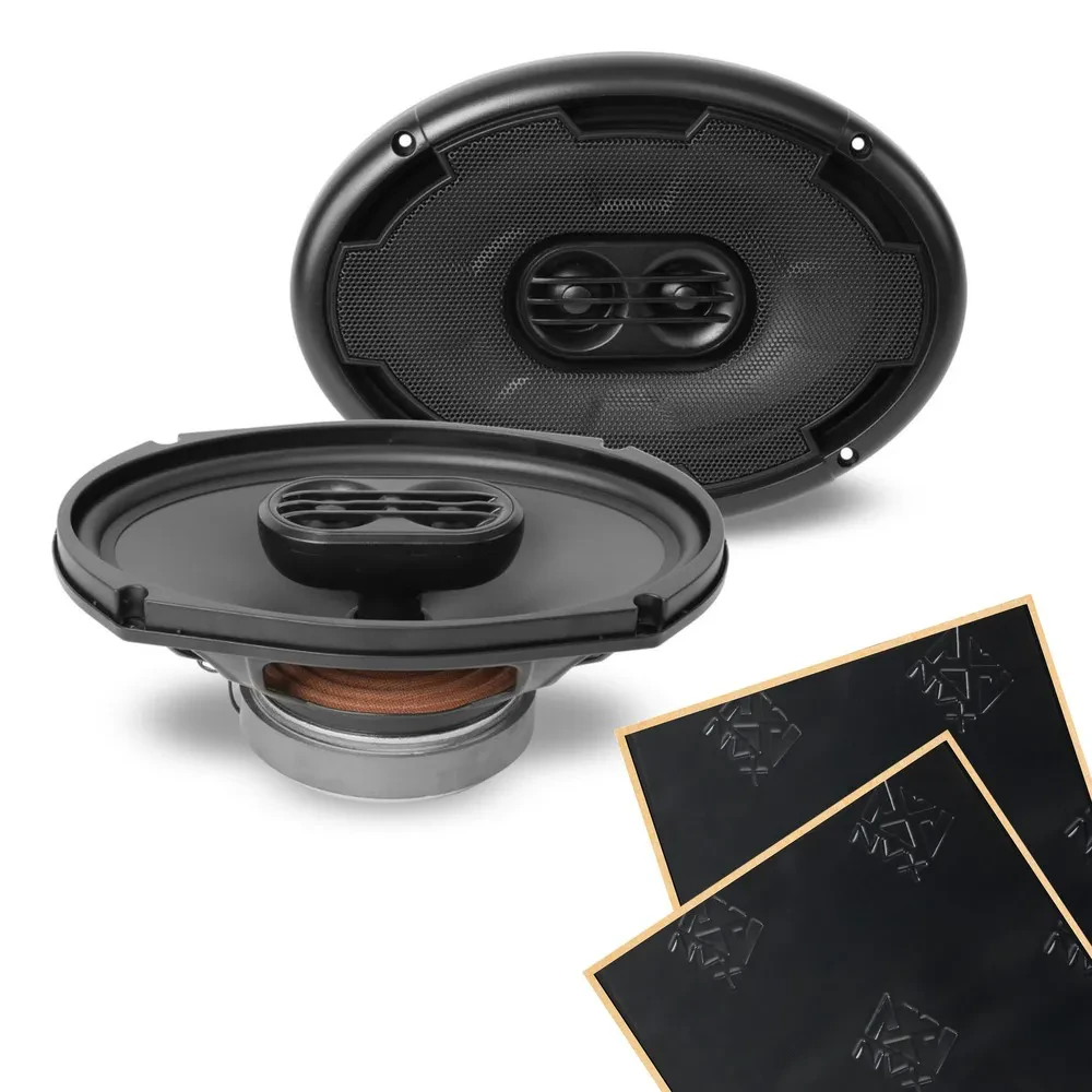 Автомобильная акустика MTX THUNDER693 6x9" коаксиальная 3-way 4 Ом с шумоизоляцией