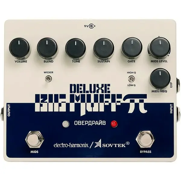 Педаль эффектов для электрогитары Electro-Harmonix Sovtek Deluxe Big Muff Pi