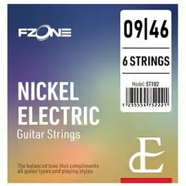Струны для электрогитары FZONE ST102 Nickel 9-46
