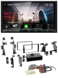 Kenwood MP3 2DIN USB DAB Bluetooth Autoradio für Nissan Versa ab 07 Xterra ab 13