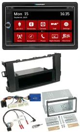Blaupunkt TMC USB Lenkrad Bluetooth DAB 2DIN Navigation für Toyota Auris 2011-20
