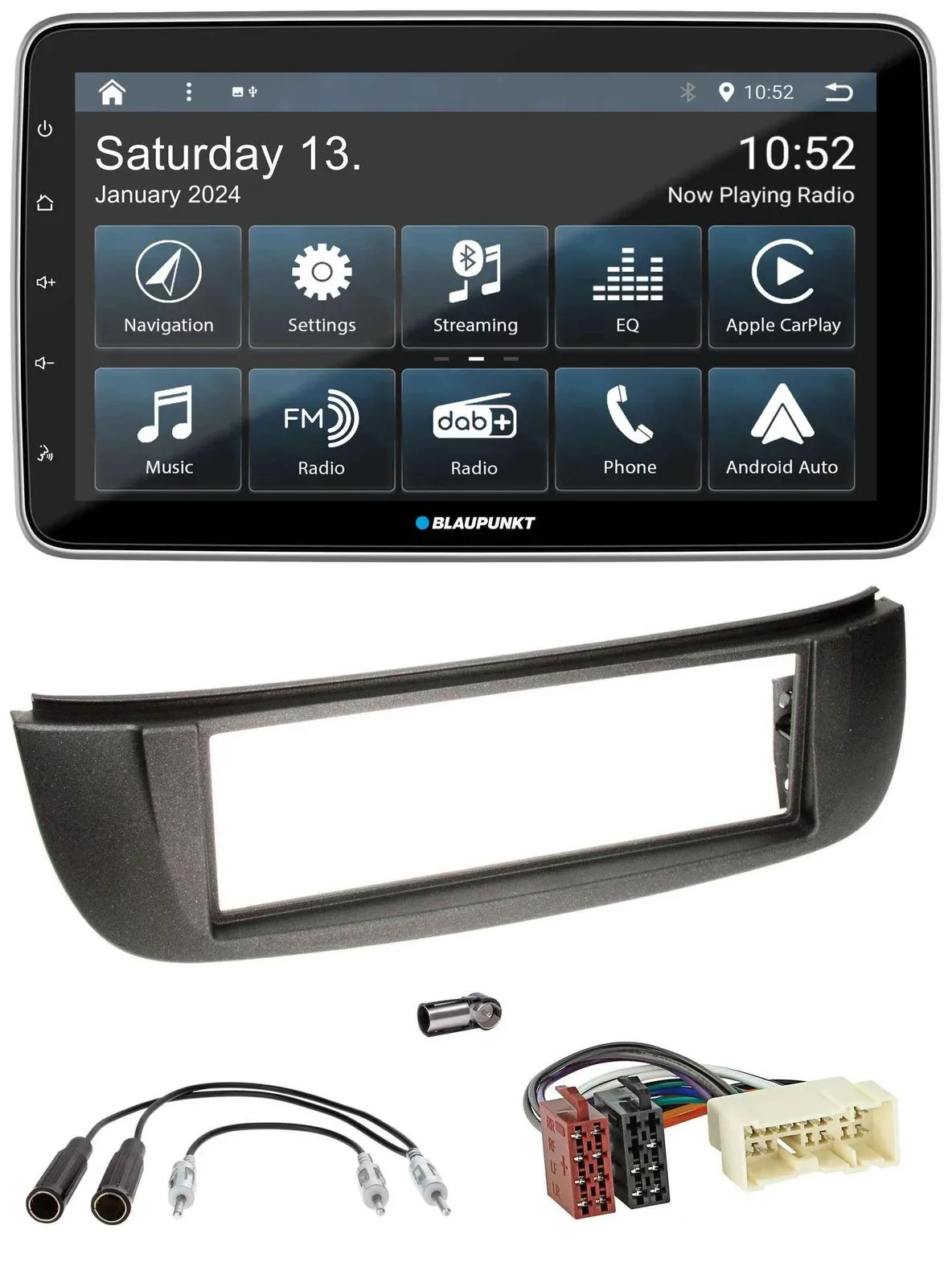 Blaupunkt USB DAB SD MP3 Bluetooth Autoradio für Nissan Almera Tino (2001-2004)