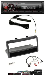Pioneer MP3 DAB 1DIN Lenkrad USB Autoradio für Ford Focus Escort Fiesta schwarz