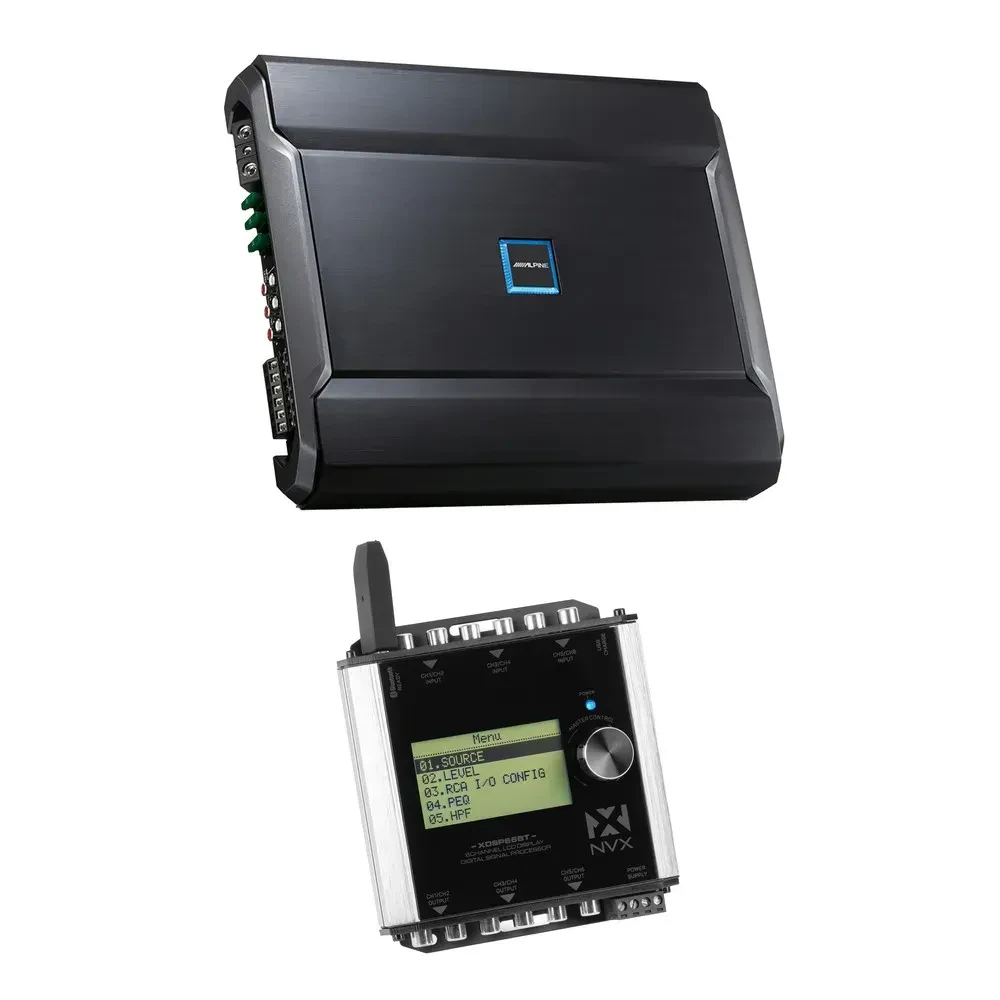 Усилитель мощности для автомобиля Alpine R-A90S 6/5/4/3-канальный с DSP