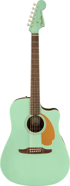 Электроакустическая гитара Fender Limited Edition Redondo Player Surf Green