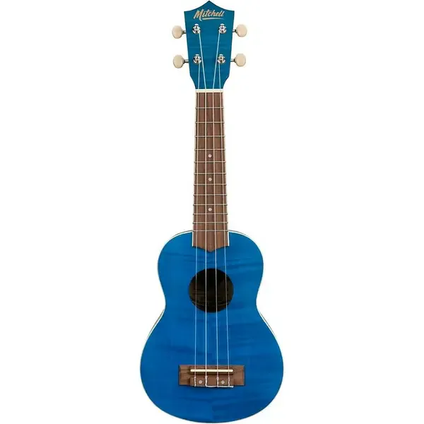 Укулеле Mitchell MU45F Exotic Ukulele Flamed Maple Blue