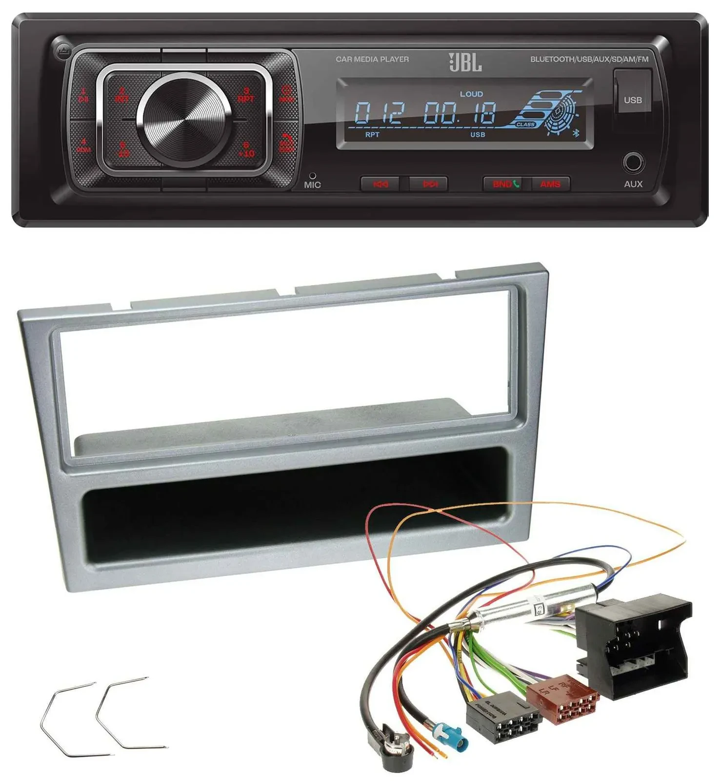 JBL SD AUX MP3 USB Bluetooth Autoradio für Opel Combo C Corsa C Tigra Meriva ab