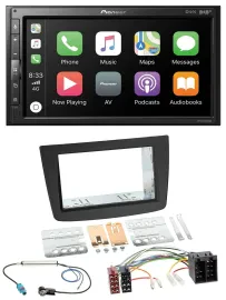 Pioneer USB MP3 DAB 2DIN Bluetooth Autoradio für Alfa Romeo Mito 08-14 955 ISO s
