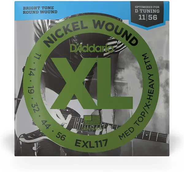 Струны для электрогитары D'Addario EXL117 11-56