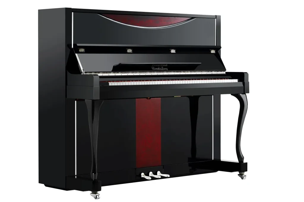 V123C-BK Пианино акустическое, черное, Wendl&Lung