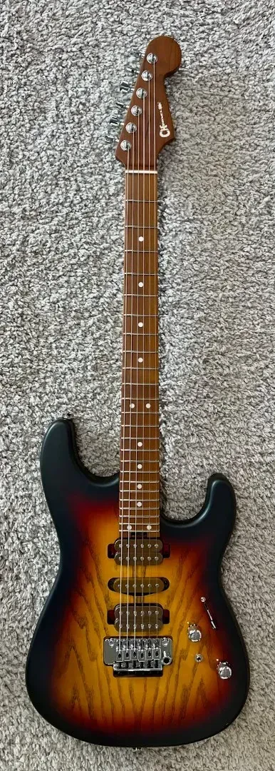 Jackson Guthrie Govan Signature MJ San Dimas SD24 CM, Three-Tone Sunburst - Demo