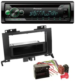 Автомагнитола Pioneer USB, MP3, DAB, AUX, CD для Mercedes Sprinter (с 2006) черный
