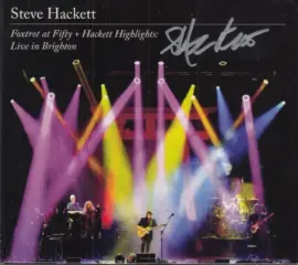 STEVE HACKETT - Foxtrot At Fifty + Hackett Highlights: Live In Brighton (2CD+DVD)