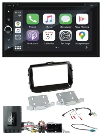 Blaupunkt 2DIN Bluetooth DAB USB DVD Lenkrad Autoradio für Alfa Giulietta 14-21