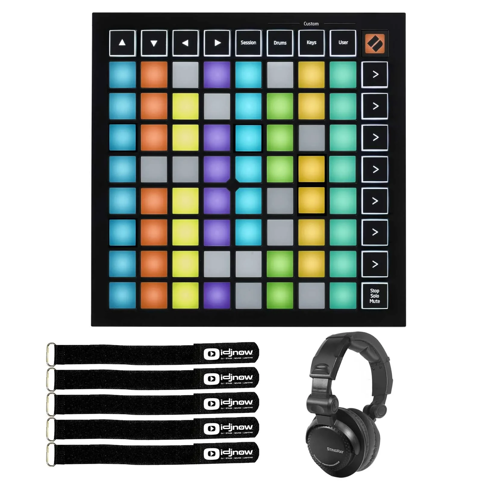 Novation Launchpad Mini MK3 Grid Controller with DJ Headphones