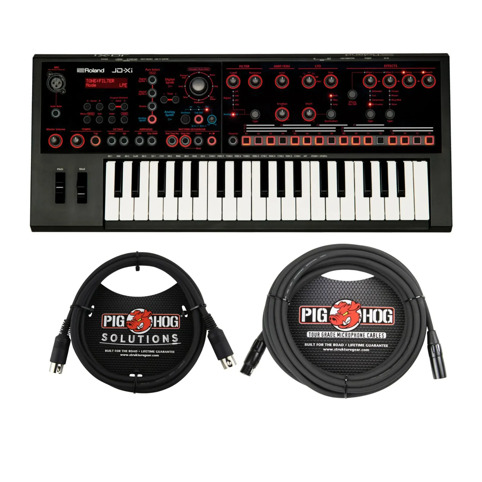 Б/У Синтезатор Roland JD-XI 37-Key (набор)