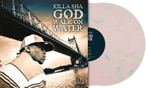 Виниловая пластинка Killa Sha - God Walk On Water - Rose Multicolour Marble Vinyl [New Vinyl LP] Col