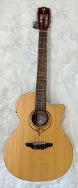 Luna Guitars Luna SONGNYL Heartsong Grand Concert Nylon String Acoustic/Electric  Guitar