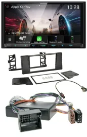 Kenwood MP3 2DIN USB DAB Bluetooth Autoradio für BMW 5er E39 X5 E53 Aktivsystem