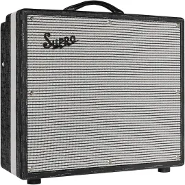 Supro Tyler Bryant Blck Magick Reverb 35W 1x12 Tube Guitar Combo Amp Blk Scandia