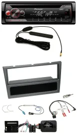 Pioneer CD USB Lenkrad DAB MP3 Autoradio für Opel Corsa C Meriva Vectra C Tigra