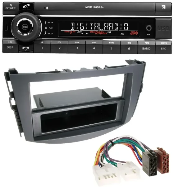 Kienzle Bluetooth MP3 USB DAB Autoradio für Toyota RAV-4 (ab 2006)