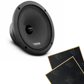 DS18 PRO-ZXI8.4BM 8" ZXi Series Midrange Bullet Loudspeaker w/ Sound Damping