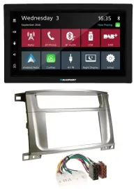 Blaupunkt DAB Bluetooth USB MP3 2DIN Autoradio für Lexus LX-470 (2003-2007)