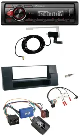 Pioneer USB Lenkrad DAB Bluetooth Autoradio für BMW 5er E39 96-04 Aktivsystem Ab