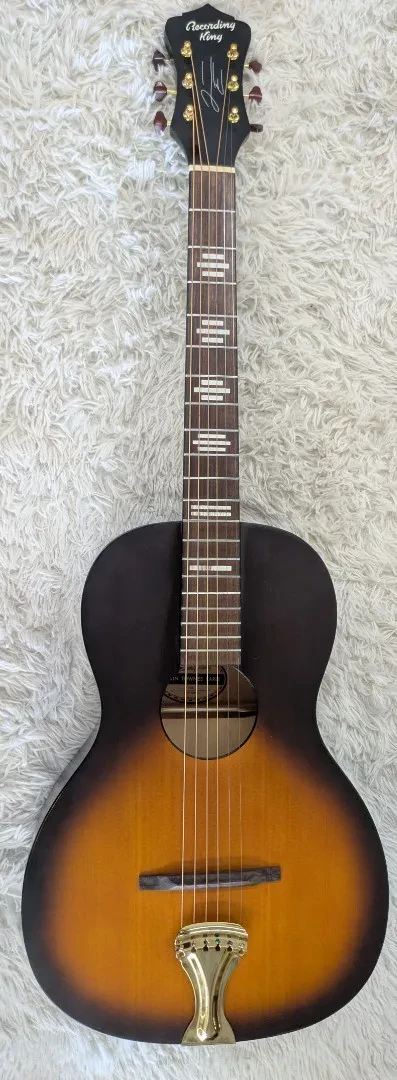 Recording King RPS-JTE-T Justin Townes Earle Single O Acoustic Guitar - B-Stock