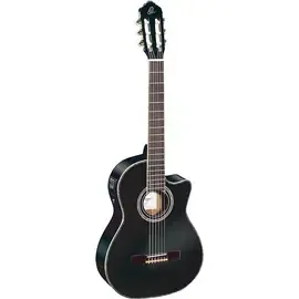 Классическая гитара с подключением Ortega Family Pro RCE141BK Gloss Black