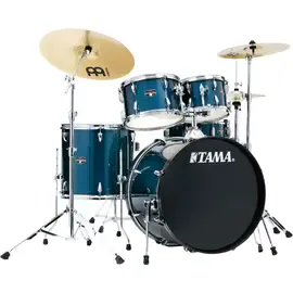Ударная установка акустическая TAMA Imperialstar 5-Piece Complete Kit with Meinl HCS Cymbals Hairline Blue