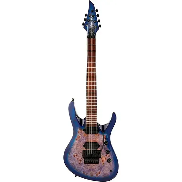 Электрогитара Jackson Pro Signature Chris Broderick Soloist 7P 7-String Transparent Blue