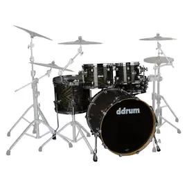 Ударная установка DDRUM DM ASH 522 TBK, цвет чёрный