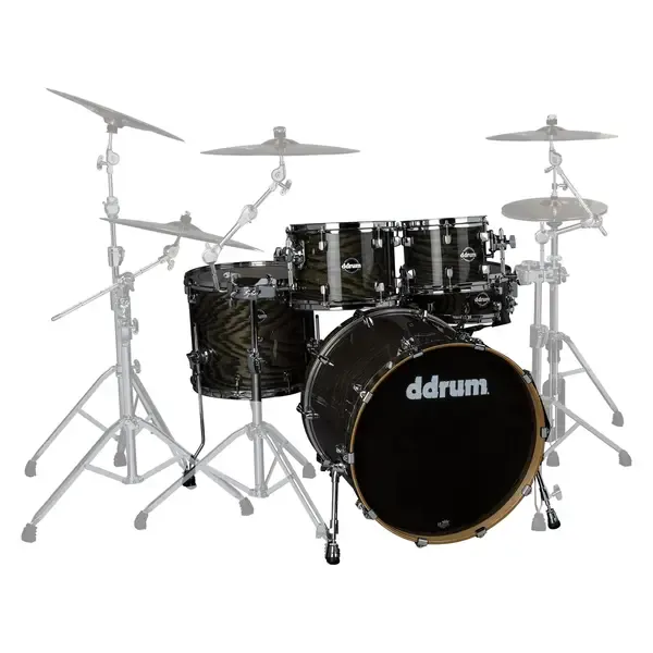 Ударная установка DDRUM DM ASH 522 TBK, цвет чёрный