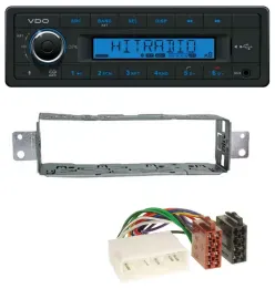 VDO AUX Bluetooth USB MP3 Autoradio für Daewoo Lanos Nubria Leganza Matiz