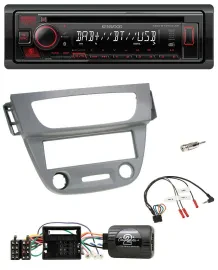 Автомагнитола Kenwood CD, USB, Bluetooth, DAB для Renault Megane III (2009–2012)