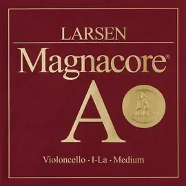 Одиночная струна для виолончели Larsen Strings Magnacore Arioso Cello A String 4/4 Size Medium Steel Ball End