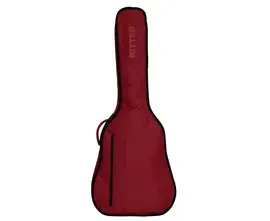 Ritter RGF0-D/SRD Чехол для акустической гитары серия Flims, защитное уплотнение 5мм+5мм, цвет Spicy Red