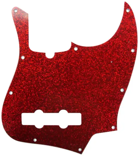 Панель для гитарной деки D'Andrea DPP-JB-RDS Pro Sparkle Jazz Bass Red Sparkle