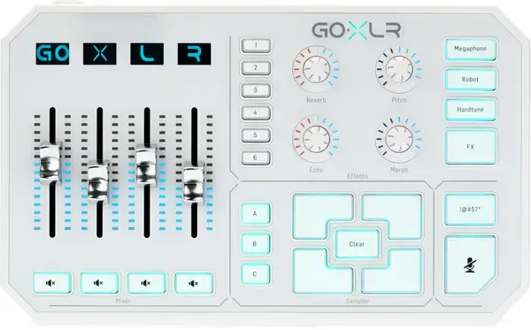 Микшер для стриминга TC Helicon Go XLR White