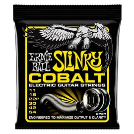 Струны для электрогитары Ernie Ball 2727 Beefy Slinky Cobalt 11-54