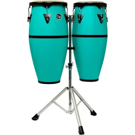 Конги Latin Percussion Discovery II LP646DII-SF 10" и 11", Sea Foam, со стойкой (набор)