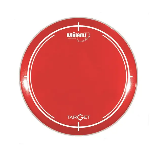 Пластик для барабана Williams 20" Target Red WR2
