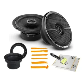 DS18 ZXI-654 | 160W RMS 6.5" Coaxial Speakers with Accessories