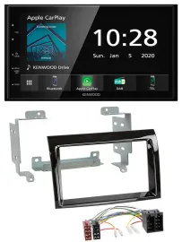 Kenwood Bluetooth MP3 DAB USB 2DIN Autoradio für Peugeot Boxer Citroen Jumper Fi