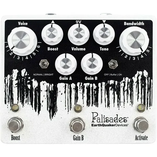 Педаль эффектов для электрогитары EarthQuaker Devices Palisades V2 Overdrive