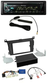 Автомагнитола для Toyota RAV4 Pioneer CD/MP3, DAB, USB, поддержка кнопок на руле (с 2013)